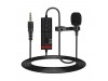 Mamen KM-D1 8m Cable Lavalier Cilp Microphone 